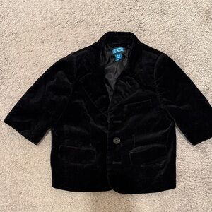 The Children's Place Black Velvet Blazer